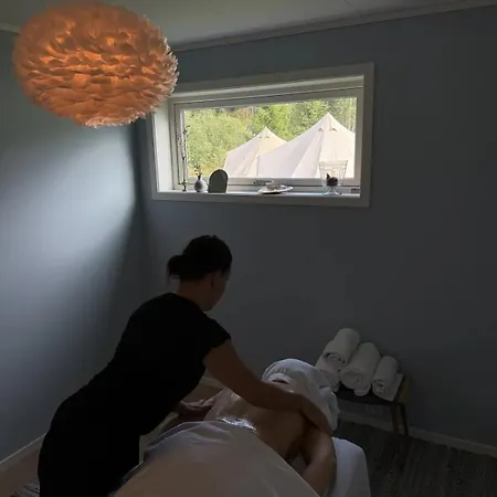Semesterbostad Glamping - Telt 4 Vakker Glampingplass Med Landlig - Midt I Ren Og Gronn
